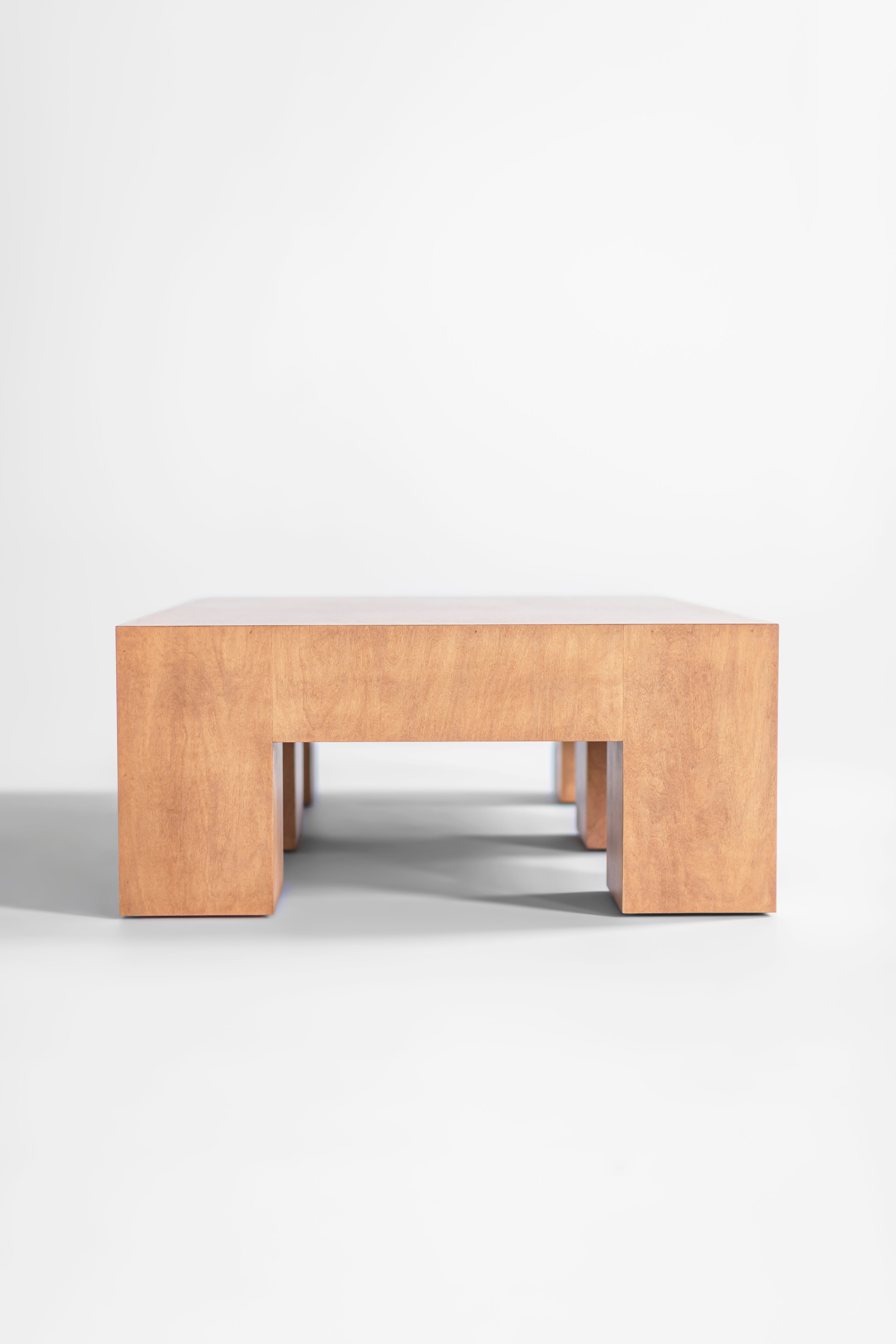 6 Leg Modern Coffee Table Mondo, image 6