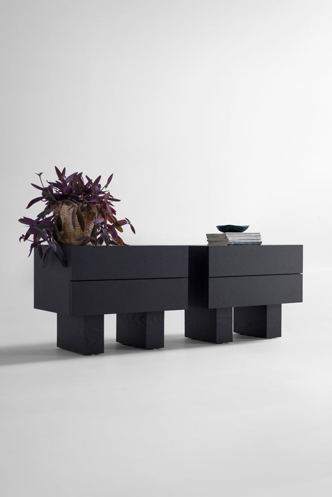 Big Black Suelo Nightstand, image 3