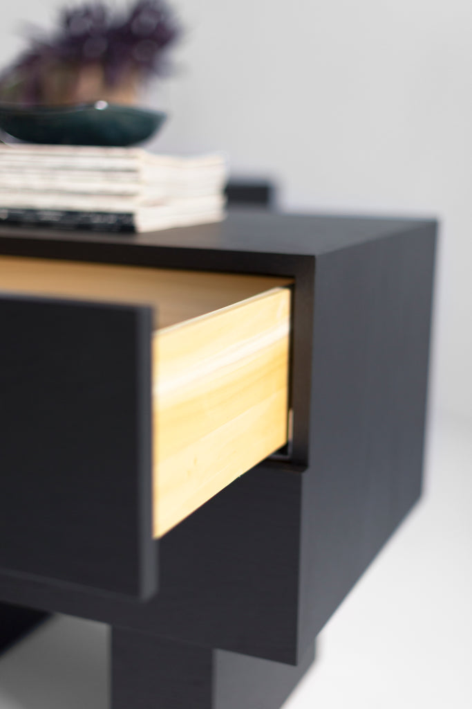 Big Black Suelo Nightstand, image 5