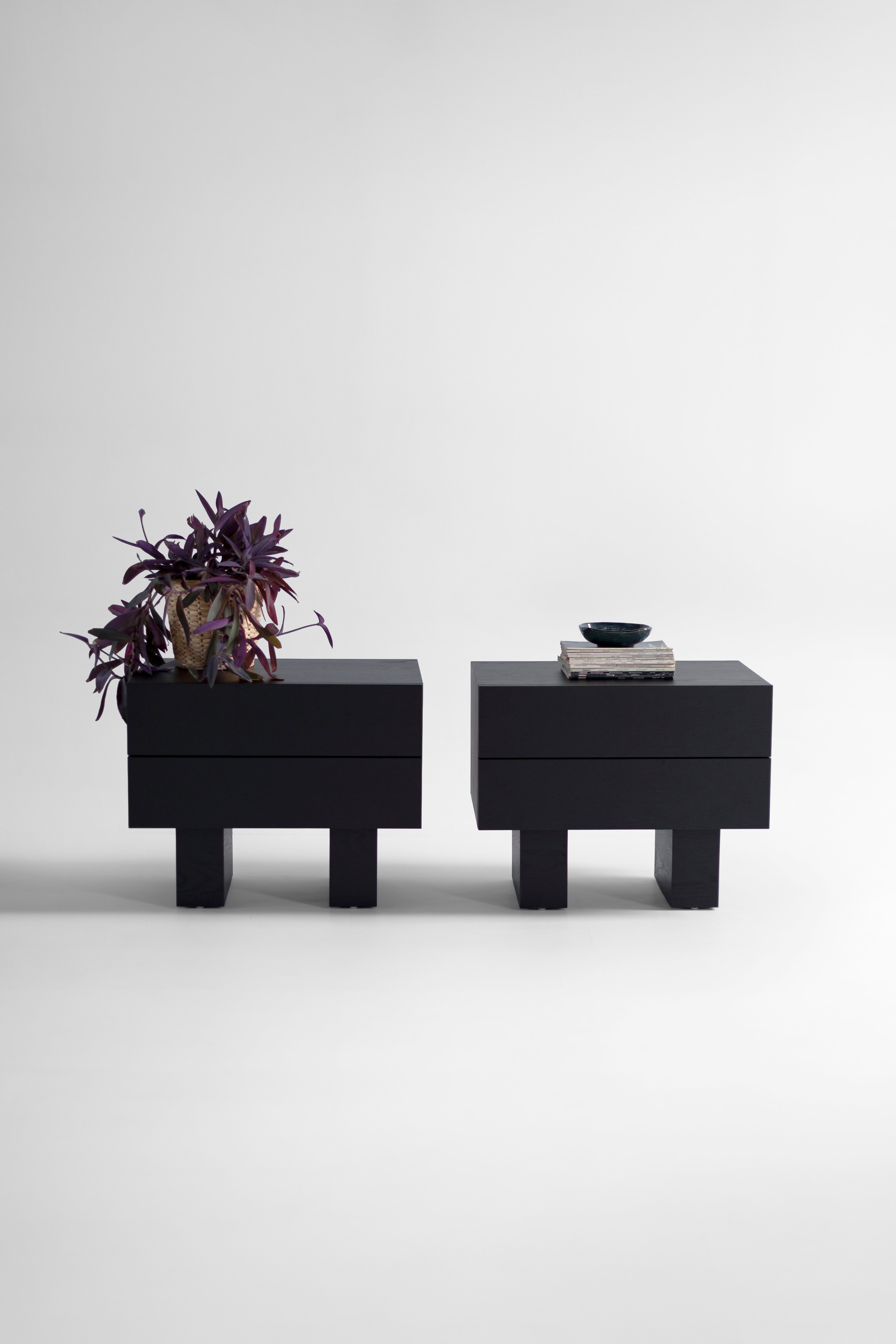 Big Black Suelo Nightstand, image 8