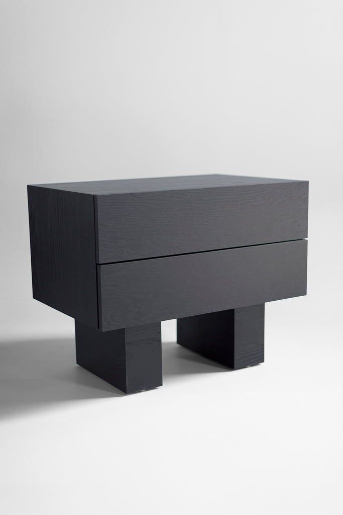Big Black Suelo Nightstand, image 10