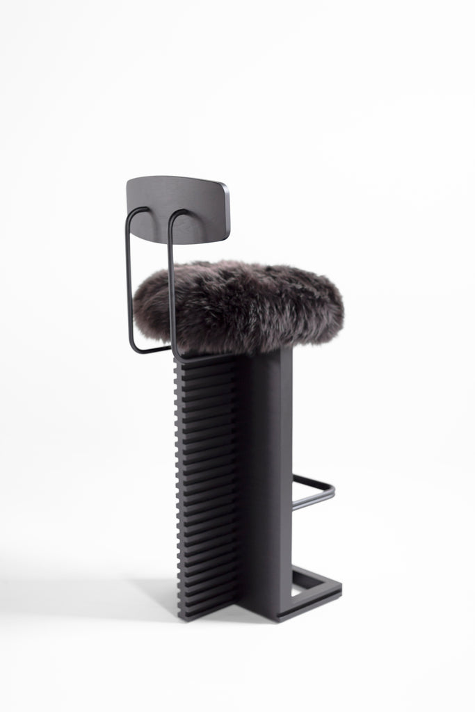 Black Bar Stool Cicely Backs, image 8