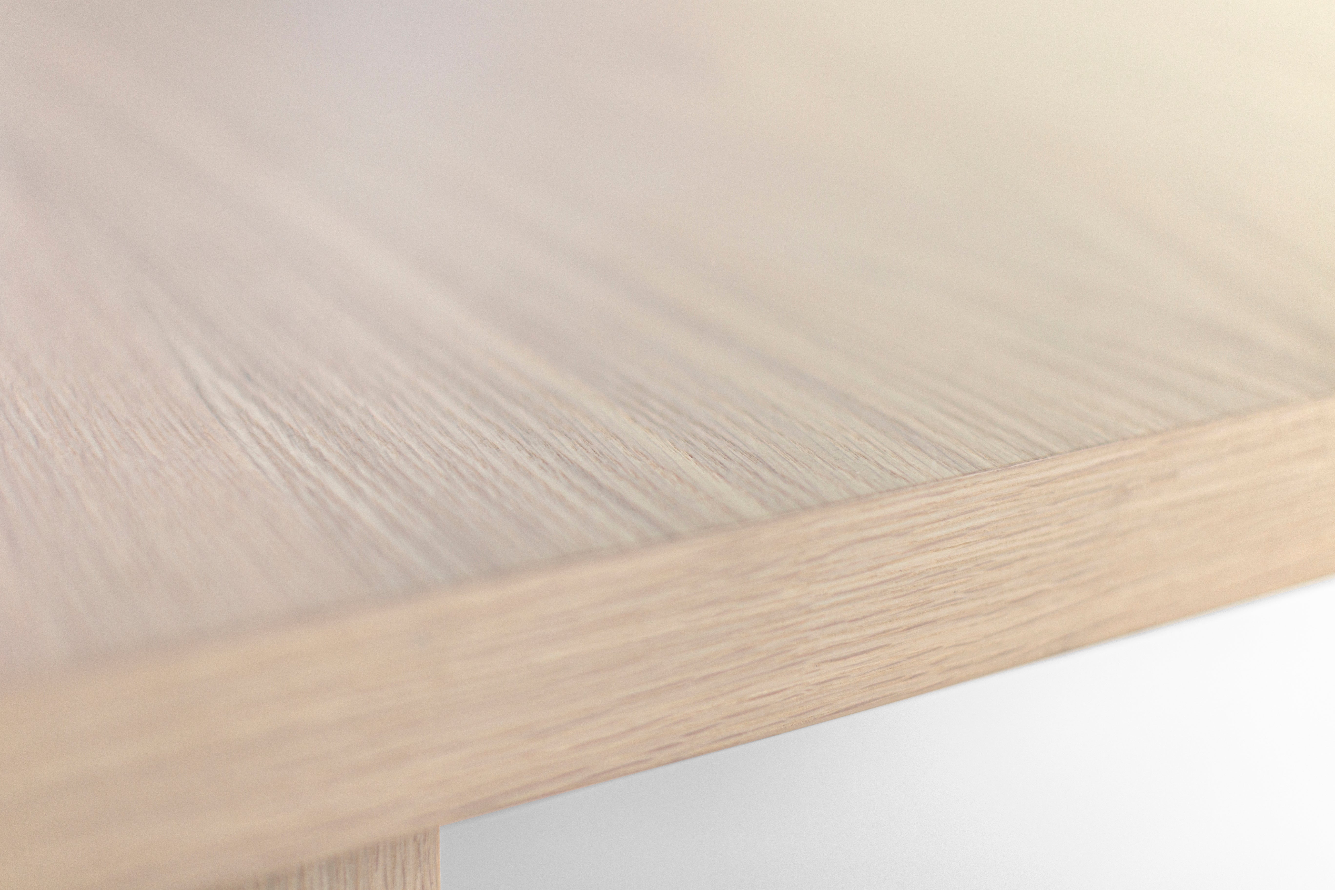Bleached Oak Quadrant Coffee Table, image 9