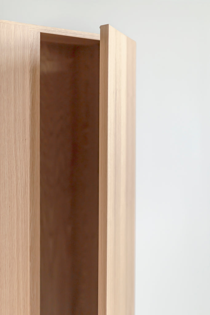 Bleached White Oak Carsen Cabinet, image 4