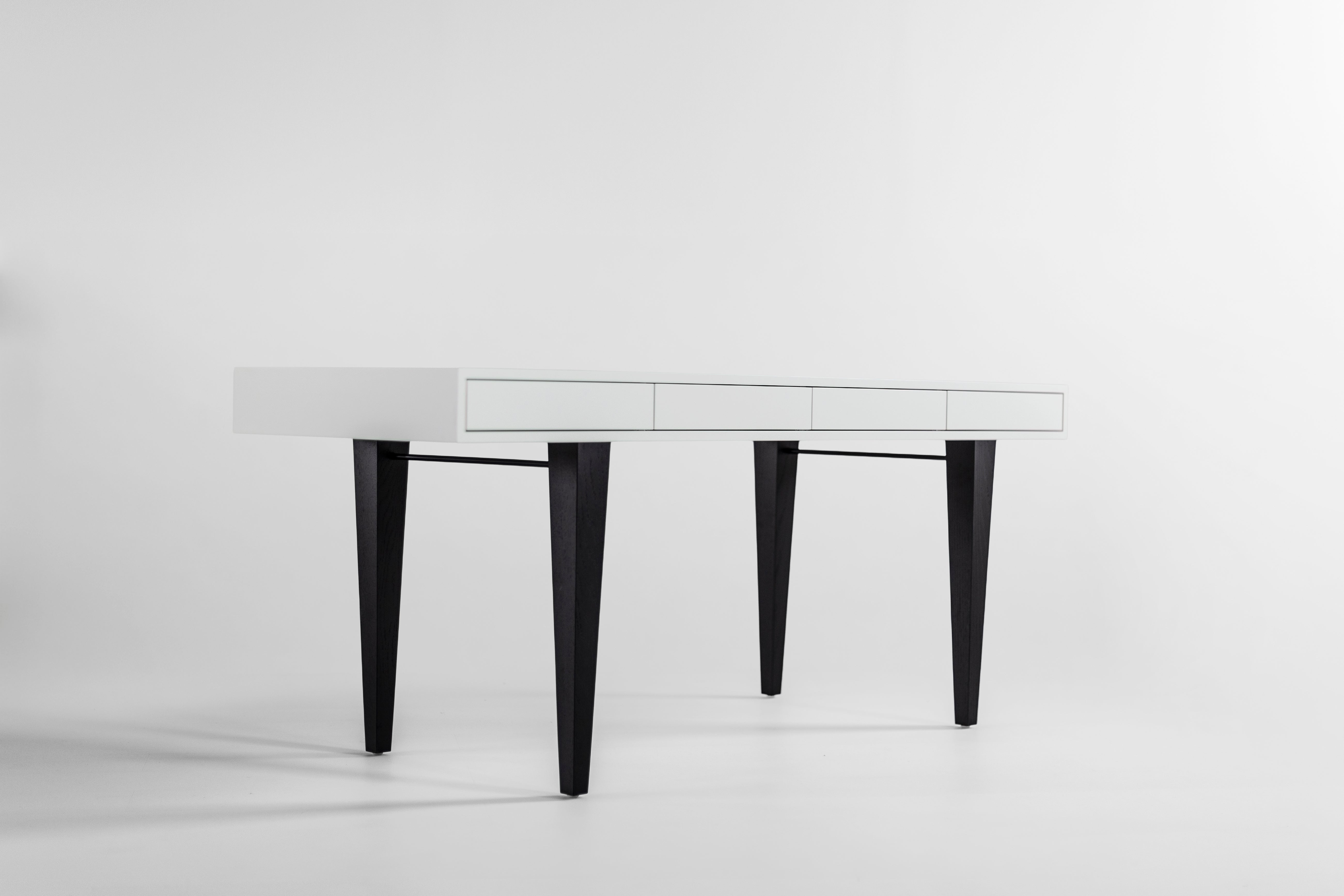 Modern Hobby Desk in White - 2226