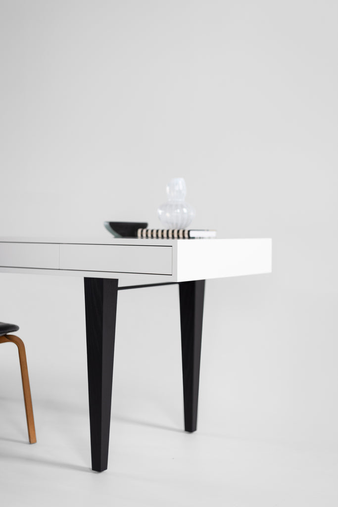 Modern Hobby Desk in White - 2226