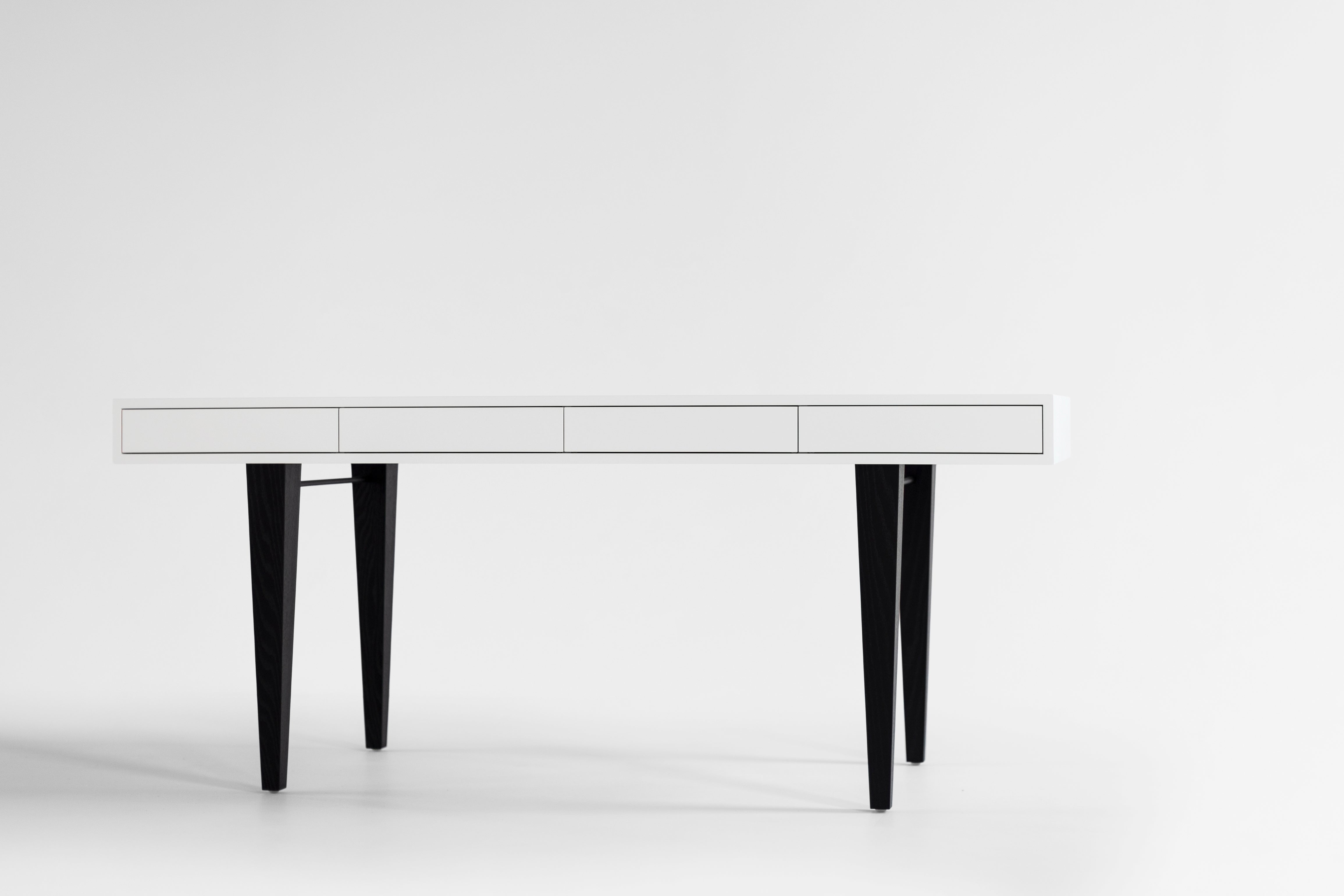 Modern Hobby Desk in White - 2226