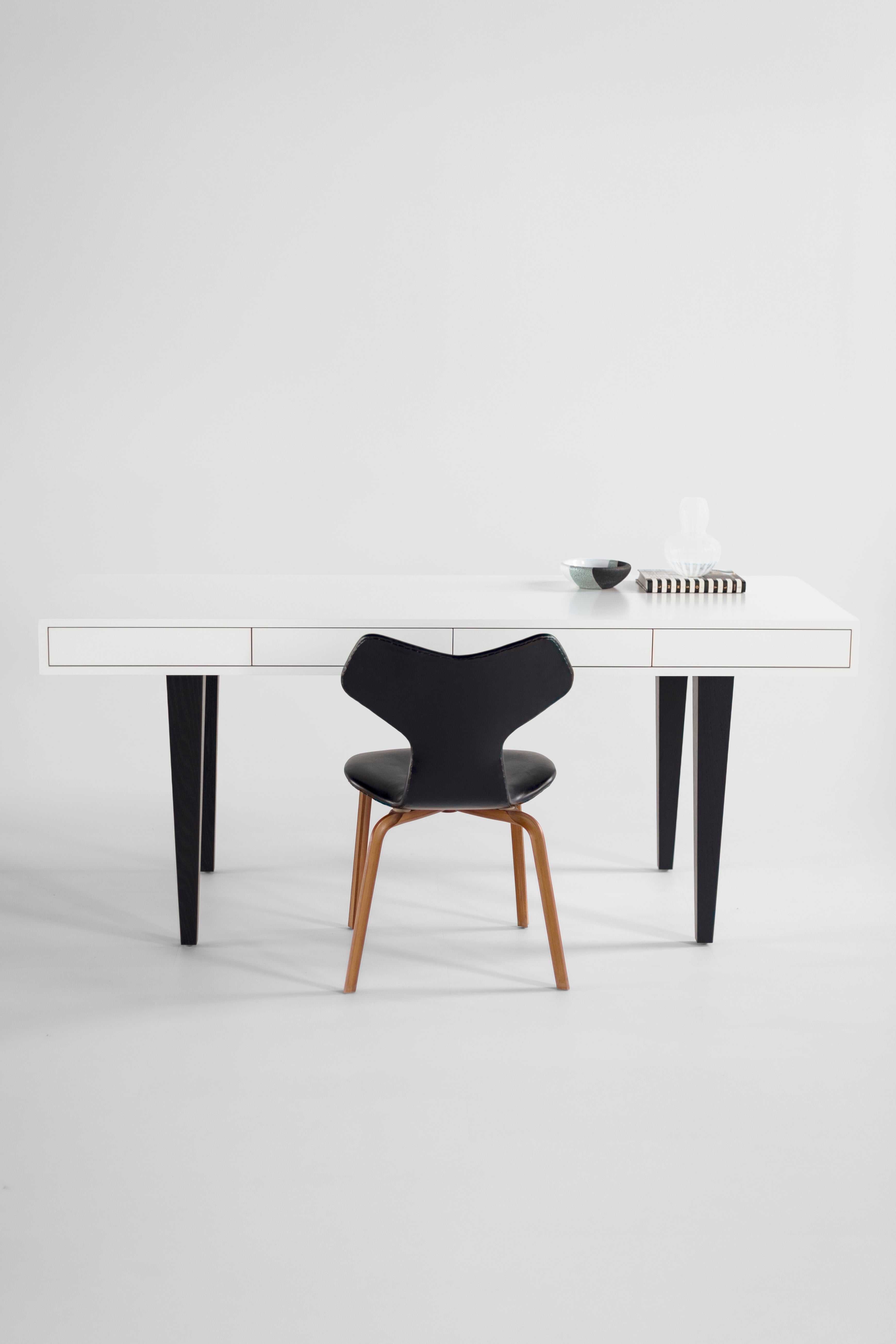 Modern Hobby Desk in White - 2226