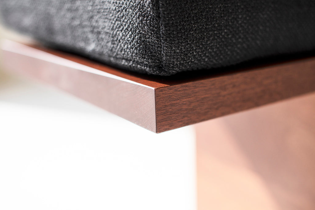 Modern Walnut Suelo Bench Image 04