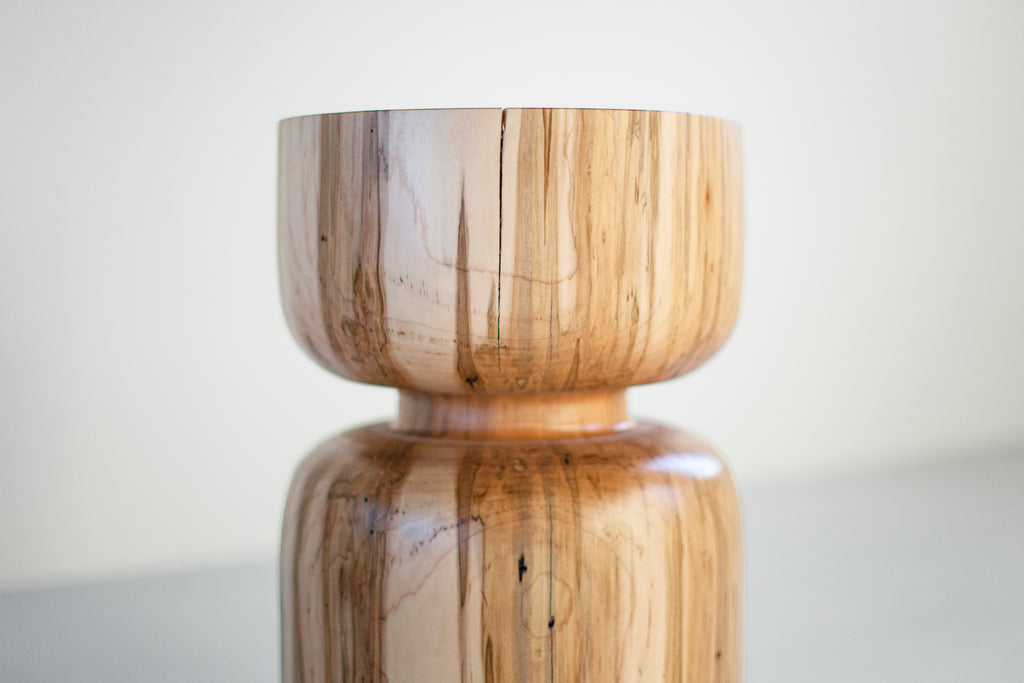 Natural Wood Roma Counter Stool, image 3