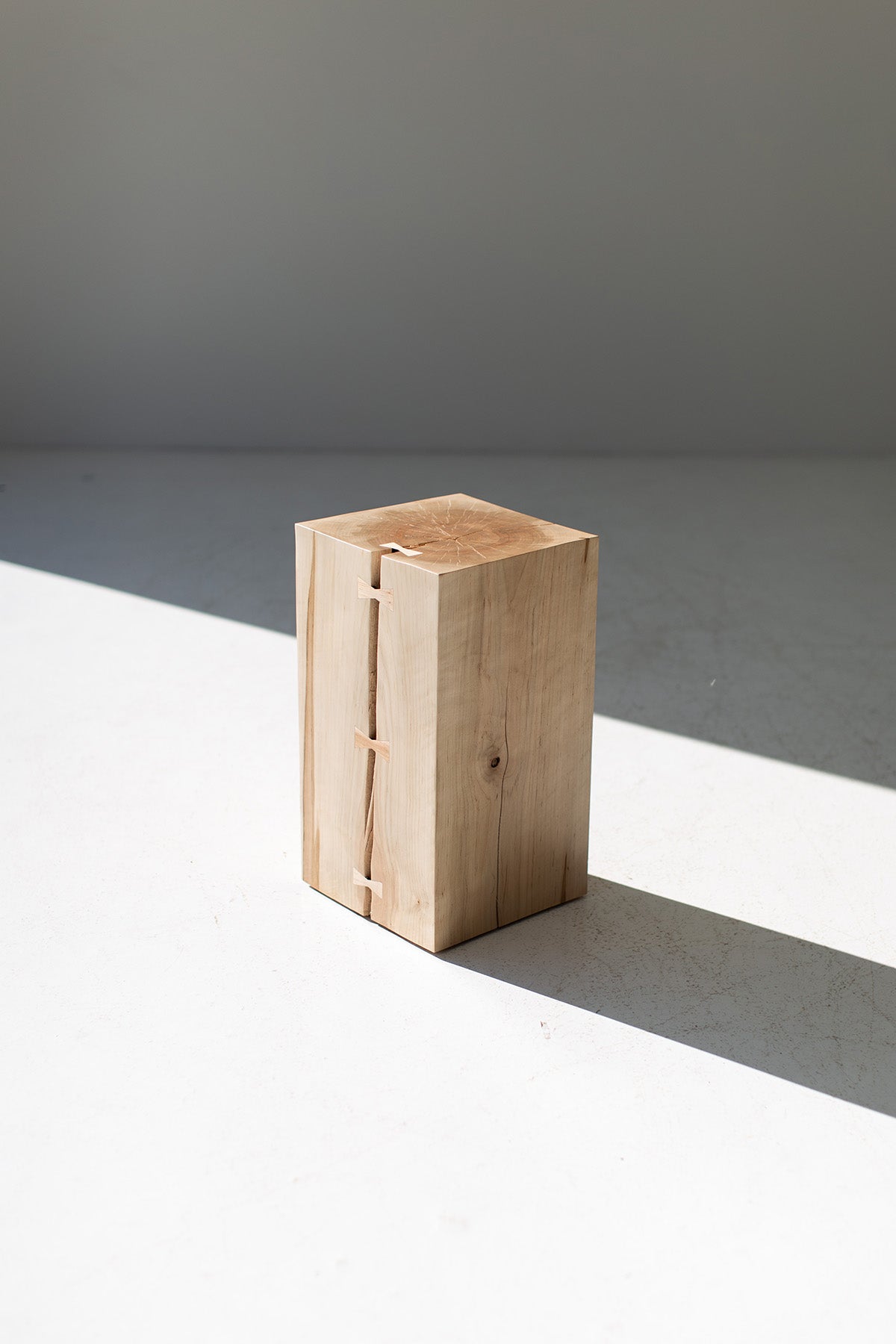Natural Wood Side Table Quick Ship Image 09