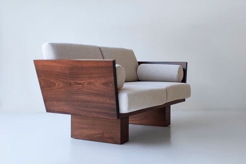 Outdoor Loveseat Suelo Arms, Image 01