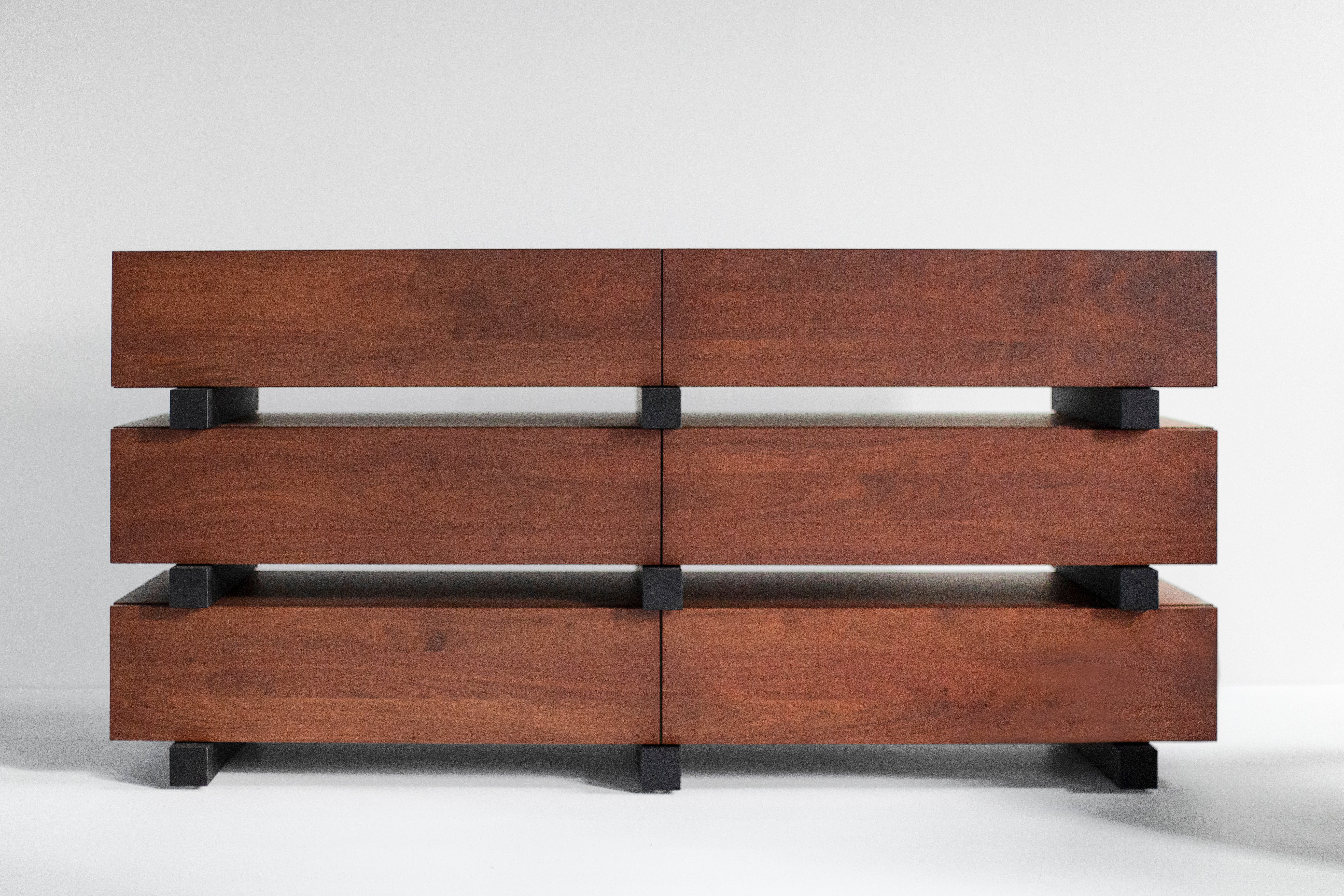 Santa Fe Dresser Walnut, image 6