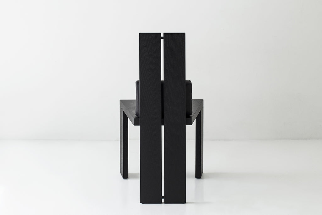 Tall Back Dining Chair Marco Black, Image 09