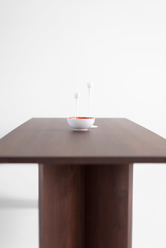 Walnut Dining Triad Table, image 7