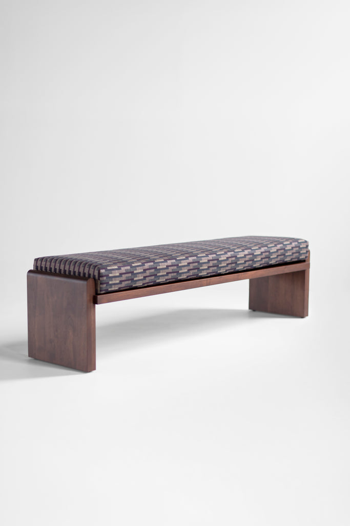 Walnut Iris Bench, image 10