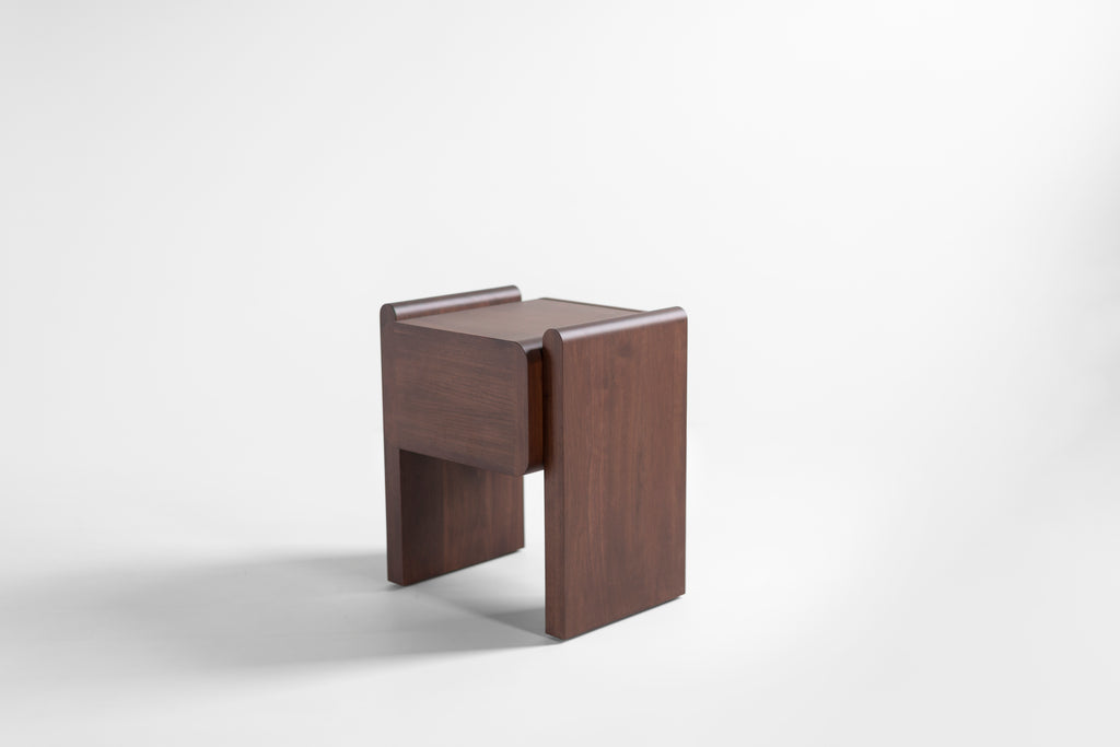 Walnut Nightstand Iris, image 9